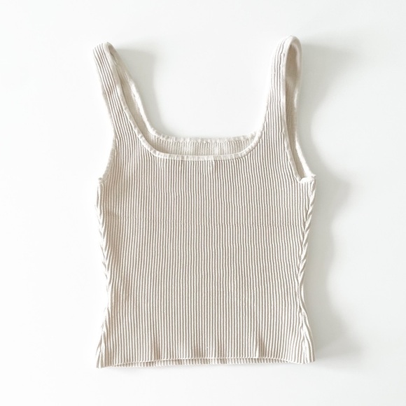 Babaton Sculpt Knit Tank (Matte Pearl) - Picture 5 of 7